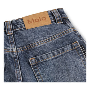 Molo - Alphie Denim Bermuda Organik Pamuk | Mavi
