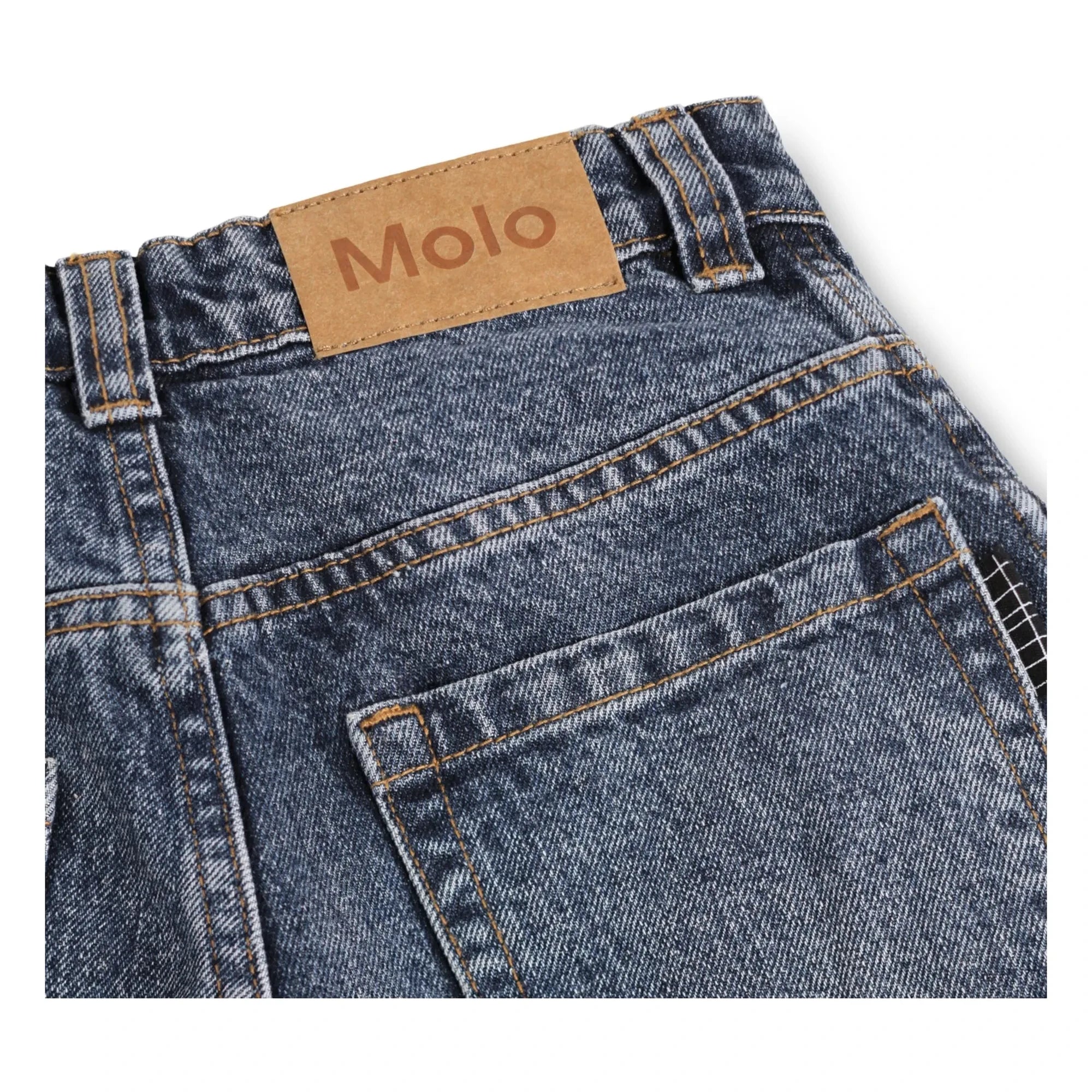 Molo - Alphie Denim Bermuda Organik Pamuk | Mavi