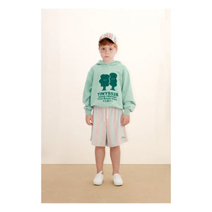 Tinycottons - Good Friends organik pamuk sweatshirt | Turkuaz