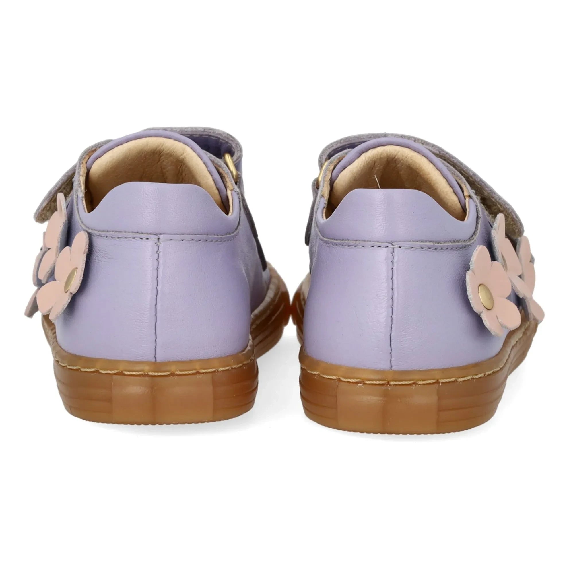 Angulus - Çift Çizgili Çiçek Sneakers | Leylak