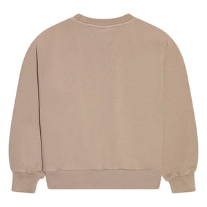 Smallable Kid - Maia organik pamuklu sweatshirt | Gri taupe