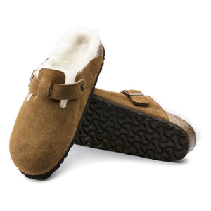 BIRKENSTOCK - Boston Shearling Terlikler - Yetişkin Koleksiyonu | Karamel