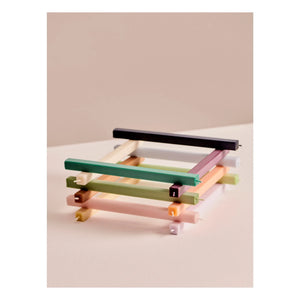 Hay - Dörtgen mumlar - 4'lü set | Yeşil