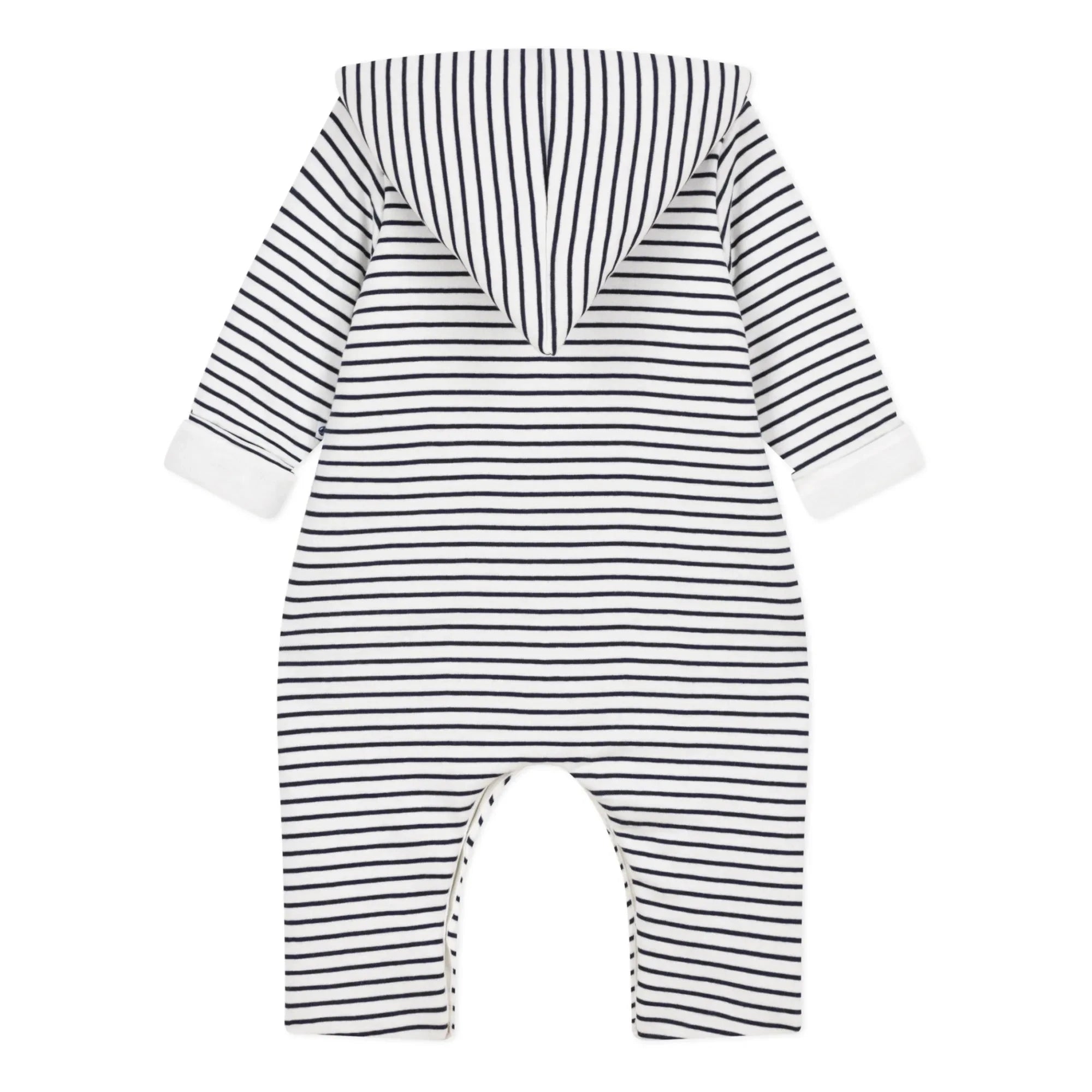 Petit Bateau - Uzun Kapüşonlu Tulum | Lacivert