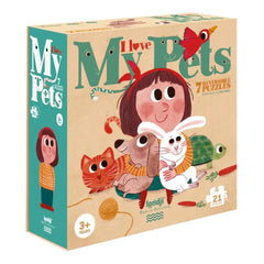 Londji - أحجية حيوانات I Love My Pets