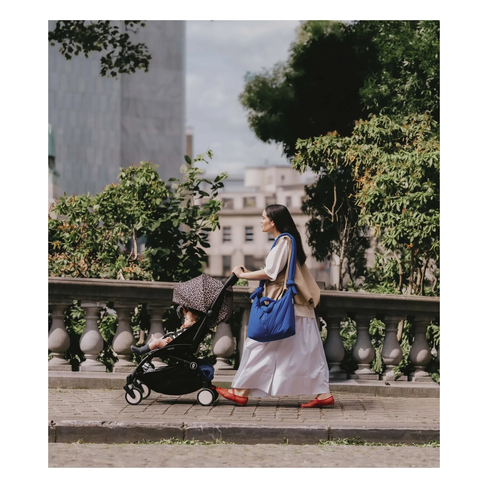 Stokke® - YOYO³ 6+ Bebek Arabası Siyah çerçeve | Leopar