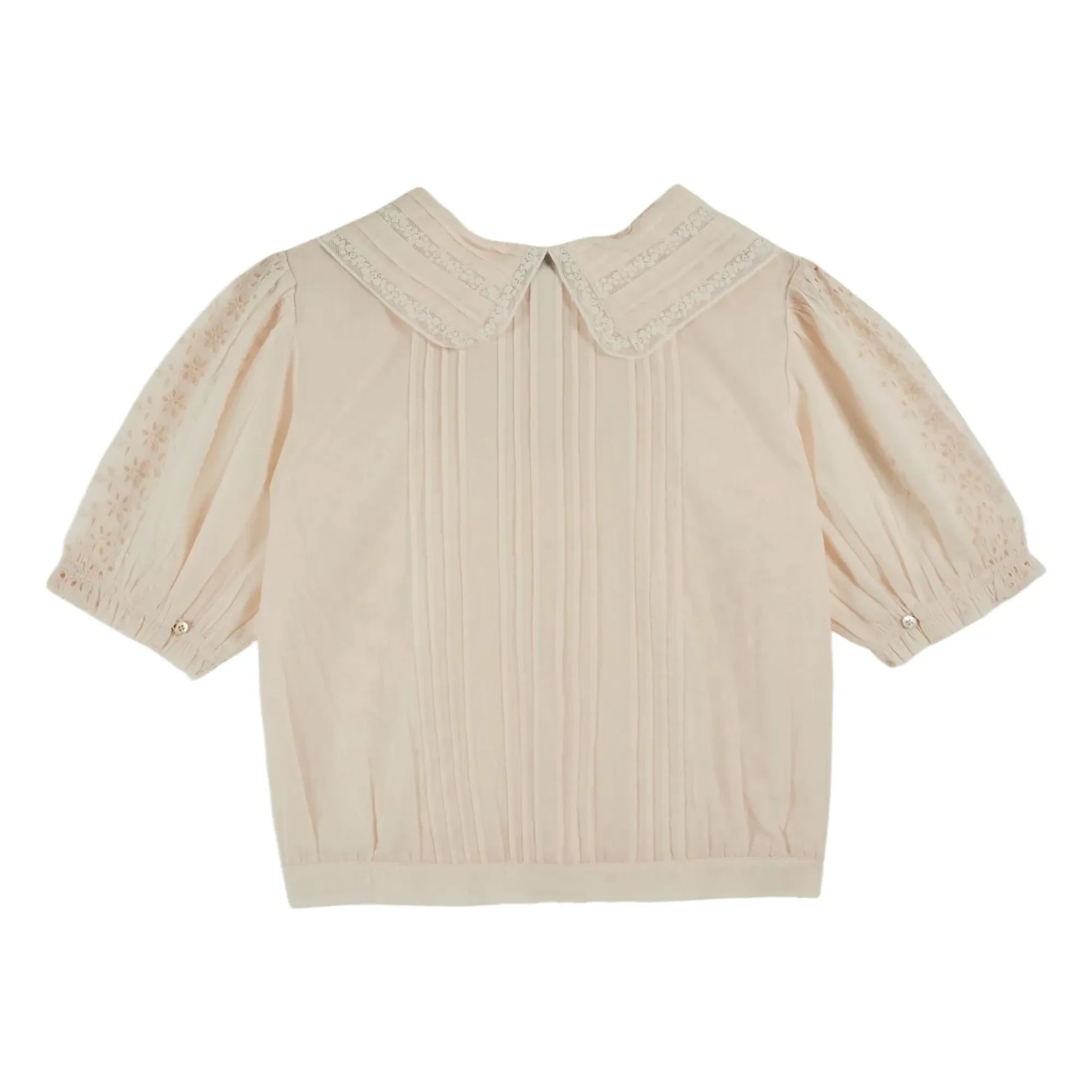 Emile et Ida - Vintage Pamuk Bluz | Krem