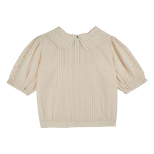 Emile et Ida - Vintage Pamuk Bluz | Krem