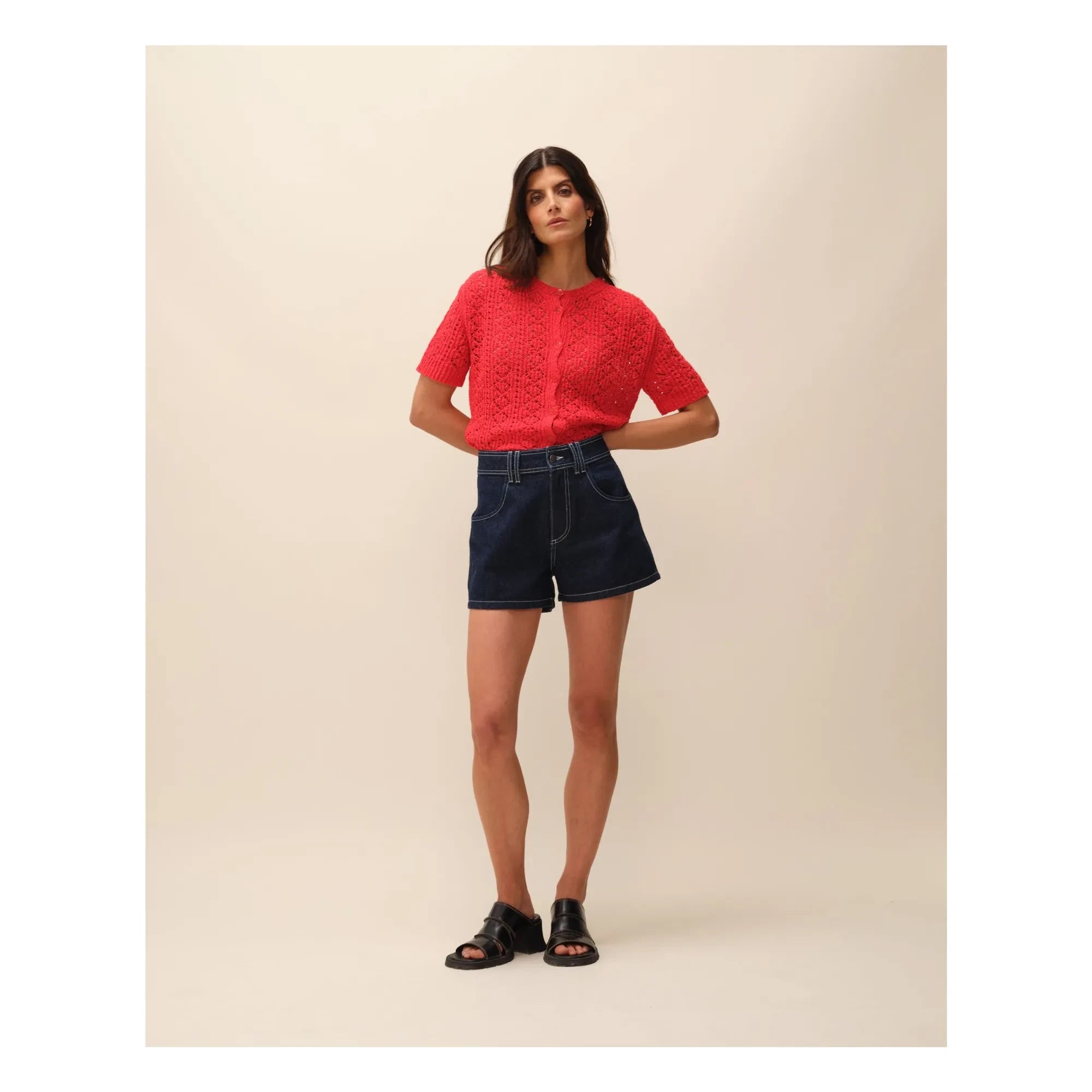 Nitah - Farouk Şort | Brüt Denim