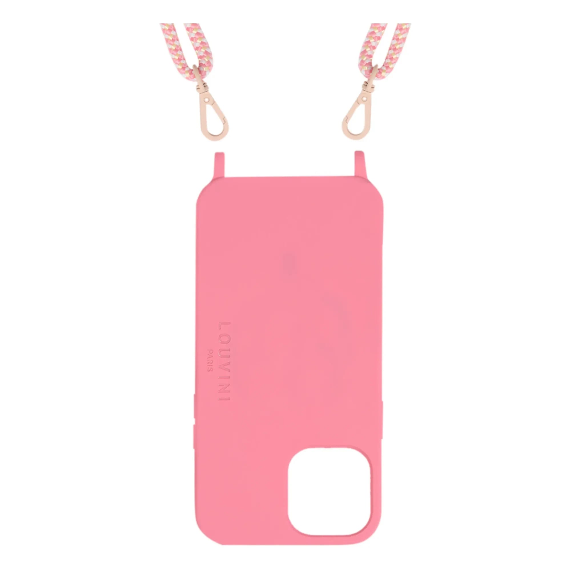 Louvini - Milo Geri Dönüştürülebilir Plastik MagSafe Telefon Kılıfı | Pembe