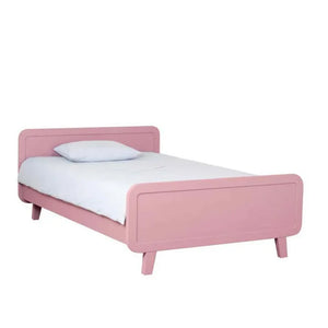 Laurette - Vintage Pembe Yuvarlak Yatak 120x200cm
