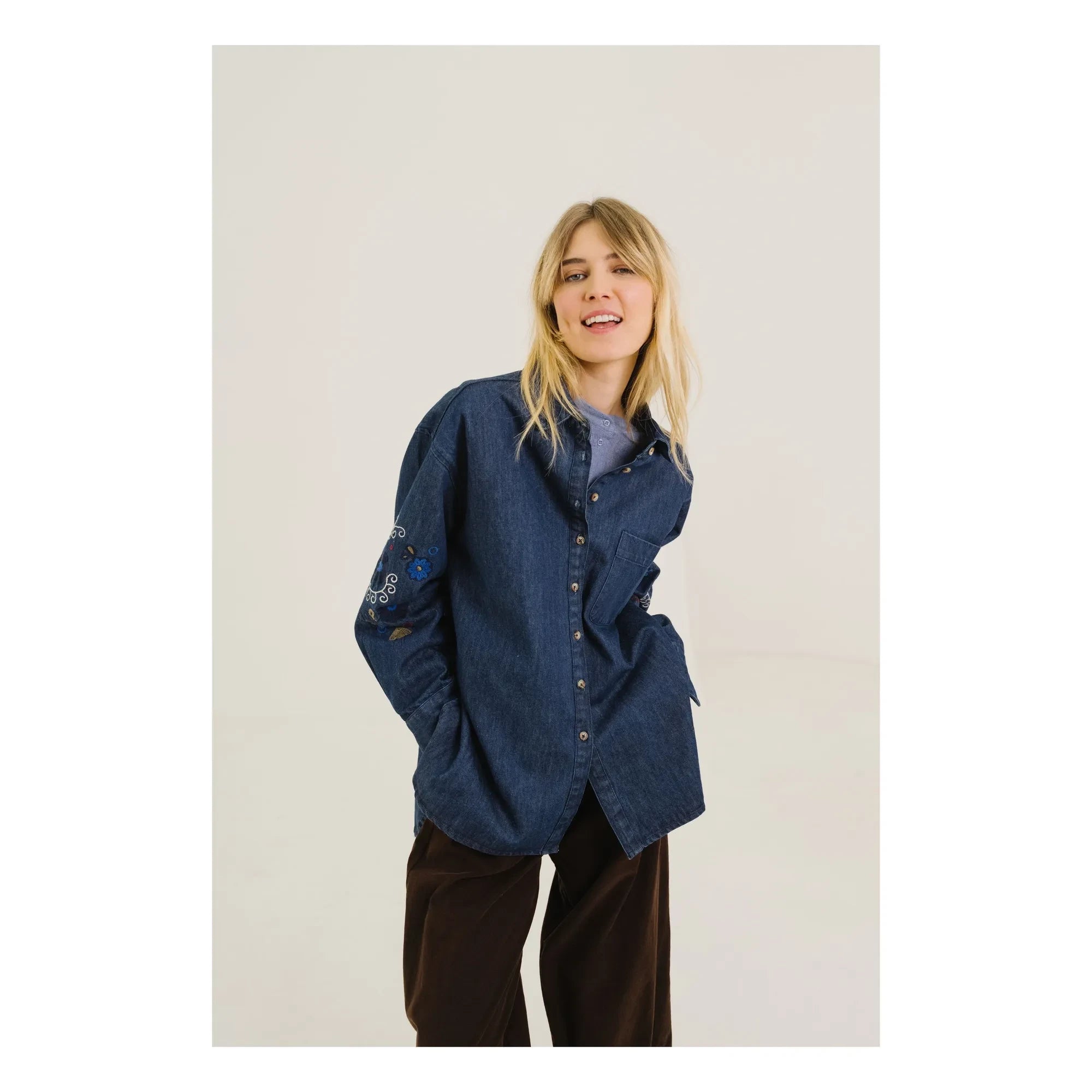 Sacrécoeur - Rupina Asha Overshirt | İndigo