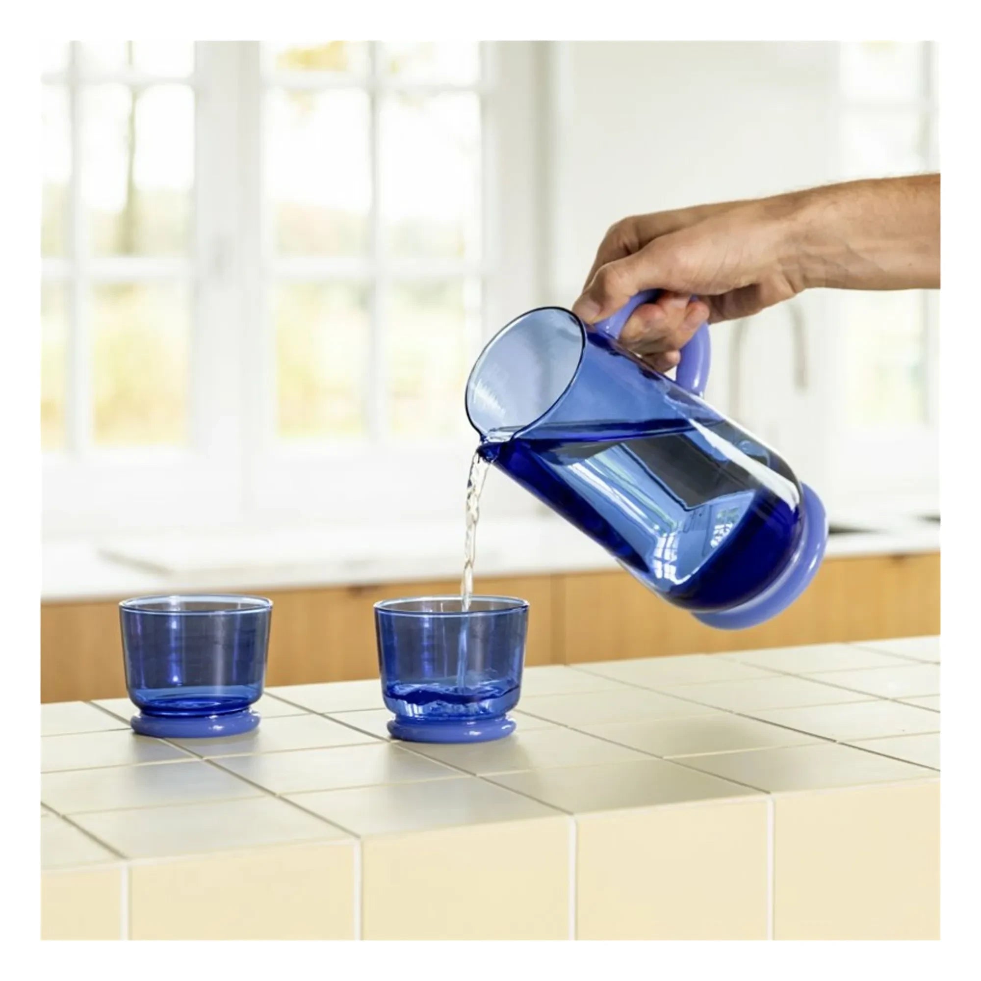 &Klevering - Dew Bardaklar - 2'li Set | Mavi