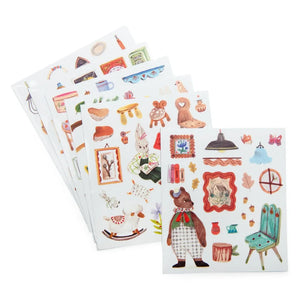 Moulin Roty - Sticker Book - Les Minouchkas