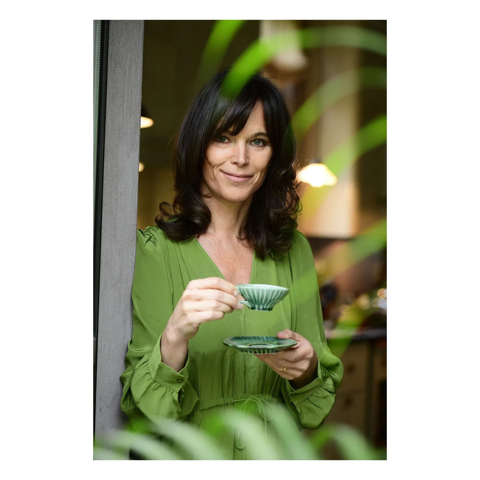Serax - Verde Lanza espresso fincanları, Pascale Naessens - 2’li Set | Yeşil