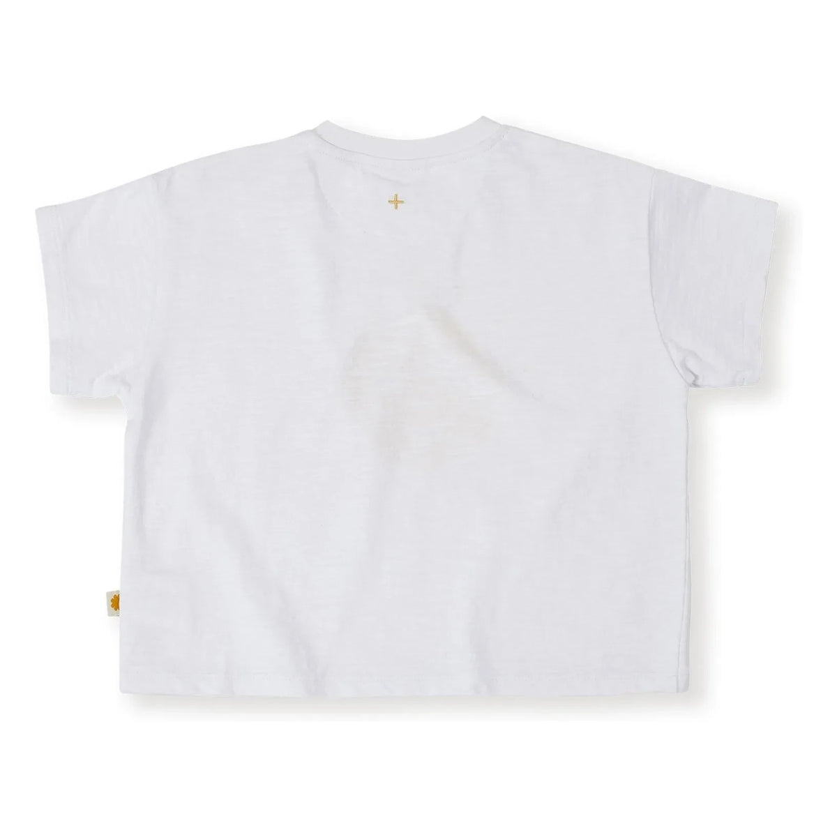 Goldie + Ace - Exclusive Goldie+Ace x Smallable - Oversize Soleil Tişört | Beyaz