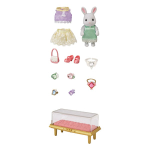 Sylvanian Families - Bib Sister Tavşan ve Moda Valiz
