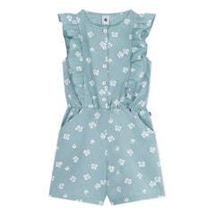 Petit Bateau - Boncapa Organik Pamuk Poplin Tulum | Sage