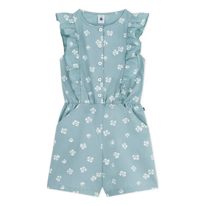 Petit Bateau - Boncapa Organik Pamuk Poplin Tulum | Sage