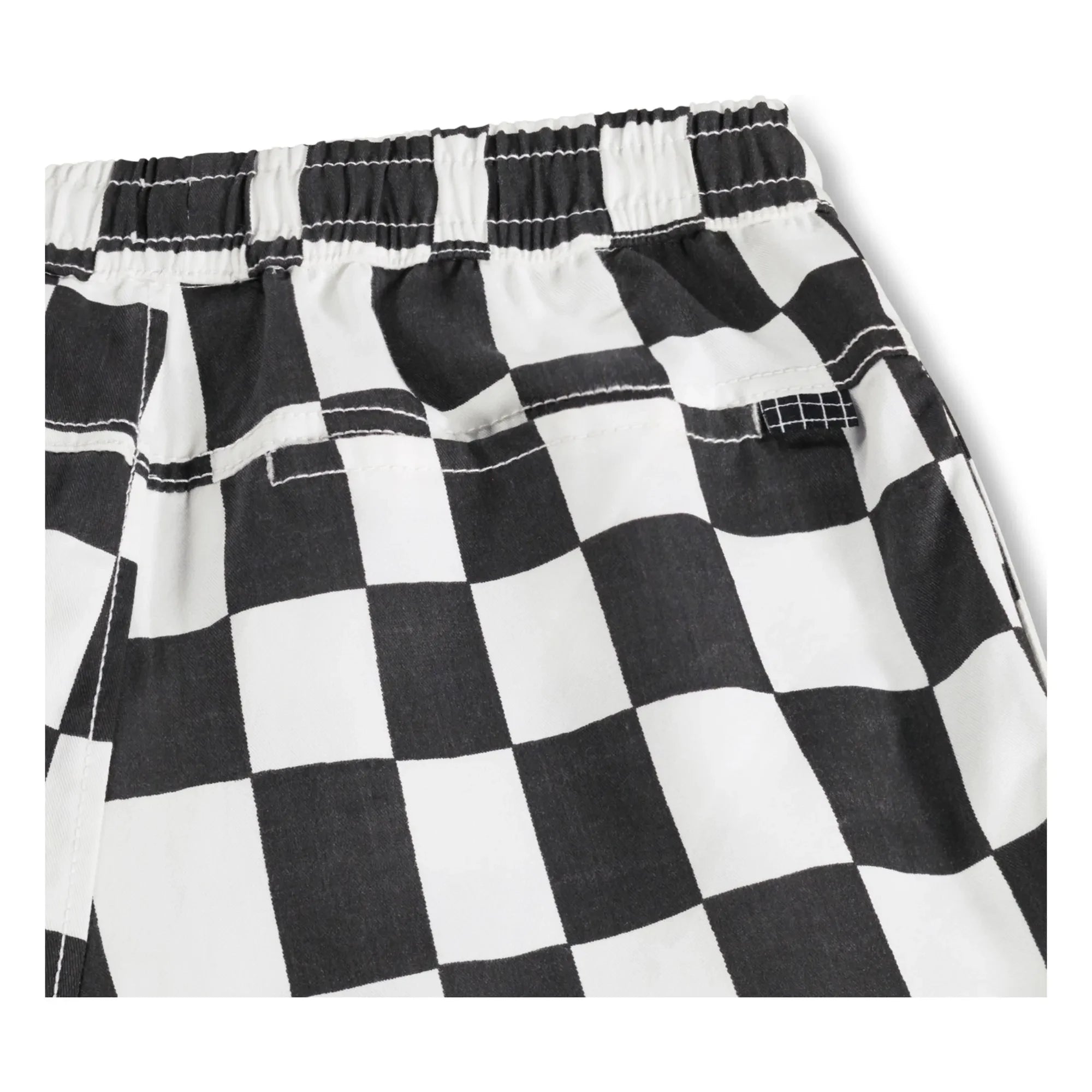 Molo - Arrow Damier Organik Pamuk Şort | Siyah