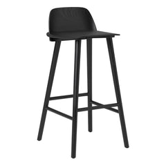 Muuto - Nerd Bar Taburesi 75 cm | Siyah