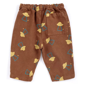 Bobo Choses - Tencel kloş pantolon | Kahverengi