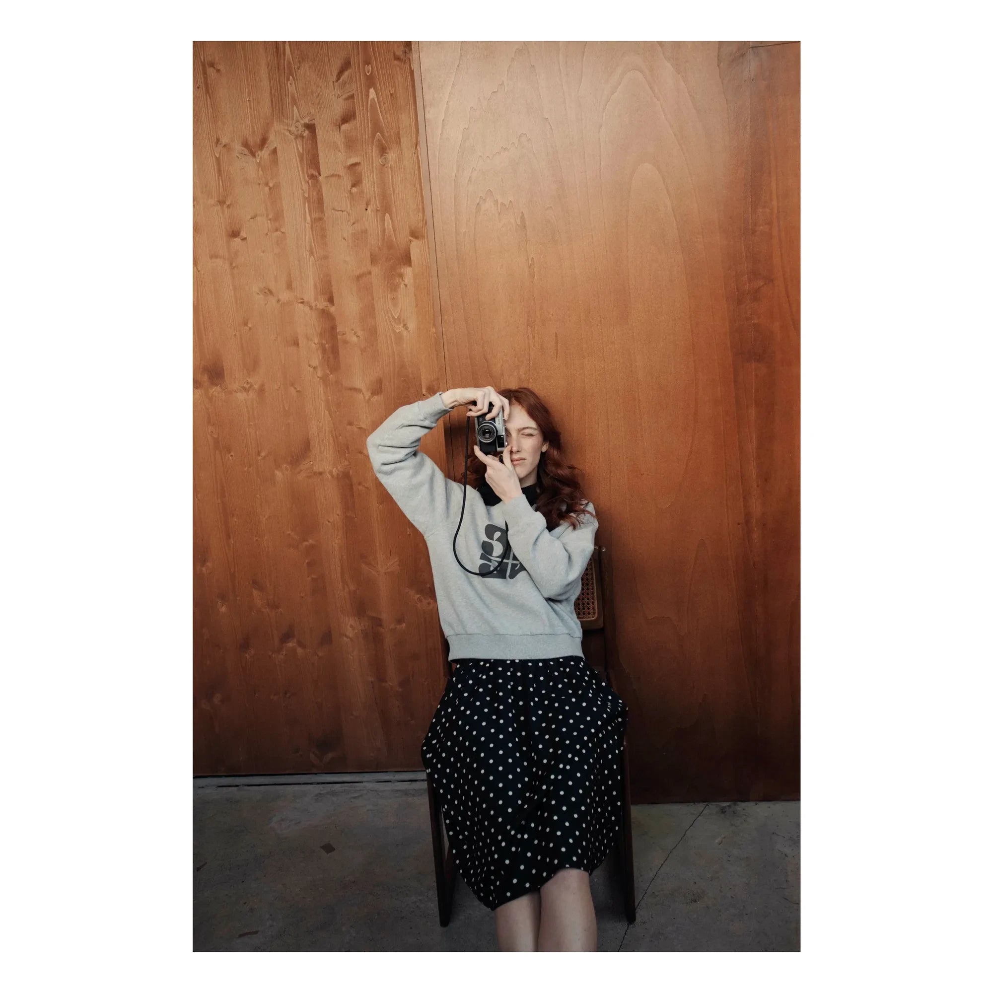 Emile et Ida - Carl Sigle organik pamuk sweatshirt | Heather grey
