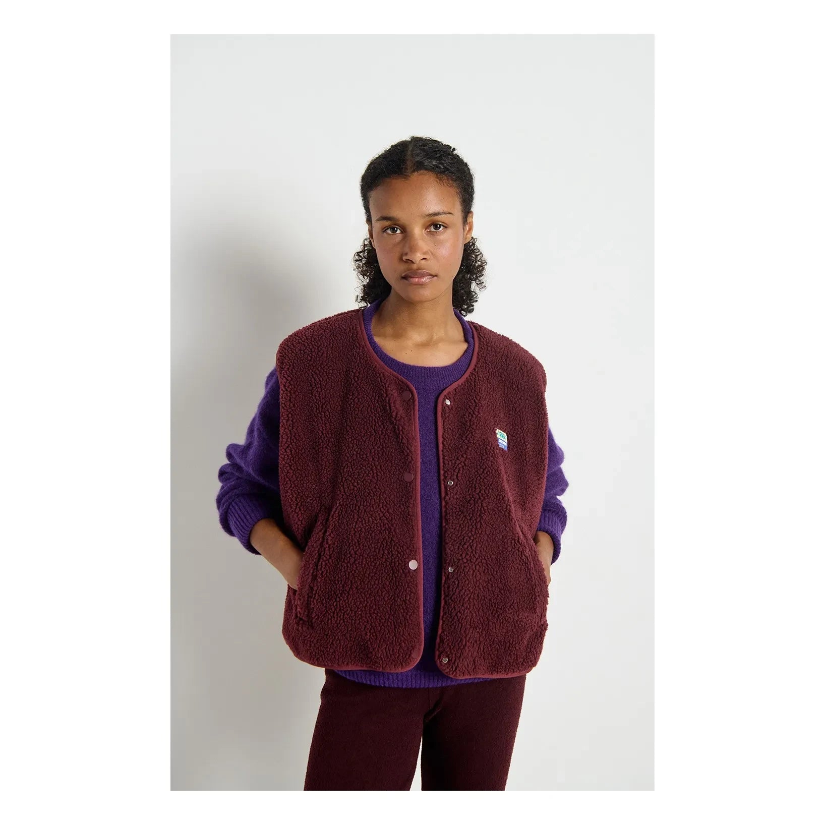 American Vintage - Hoktown Kolsuz Ceket | Bordo