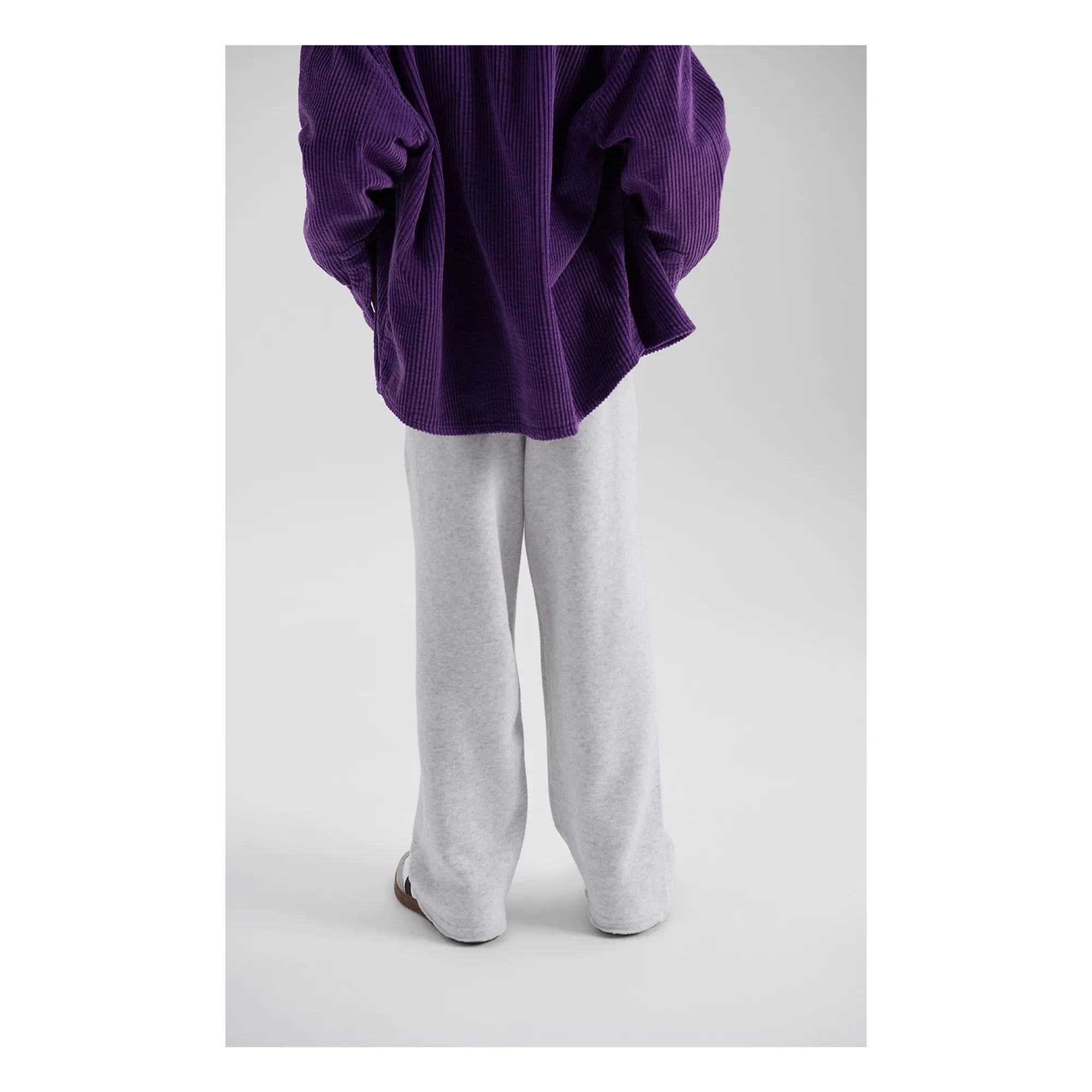 American Vintage - Jogger Large Atubay | Heather beyaz