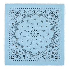 Kujten - Hachiko Kaşmir Bandana | Açık Mavi