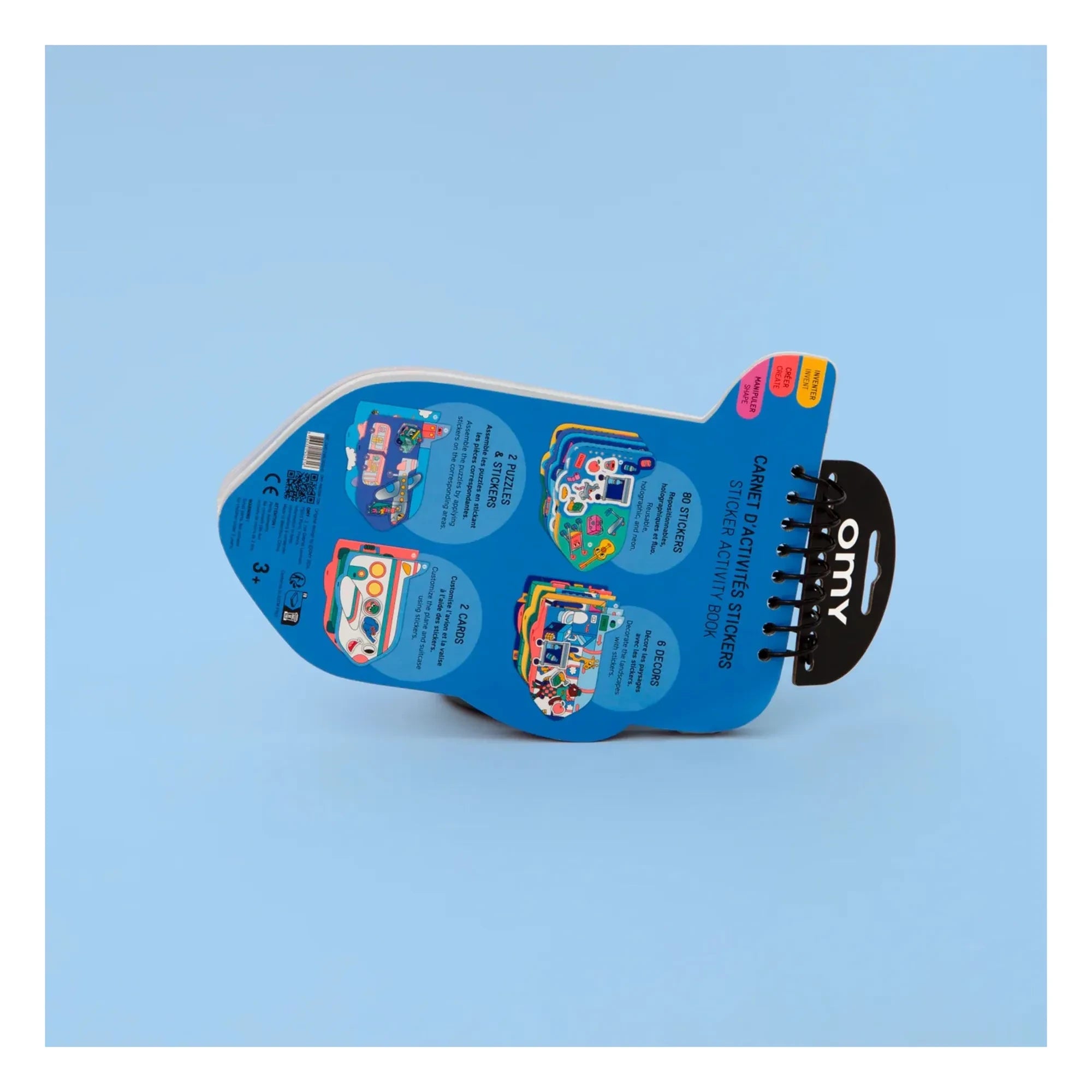 Omy - Vroom çıkartmalı aktivite kitabı