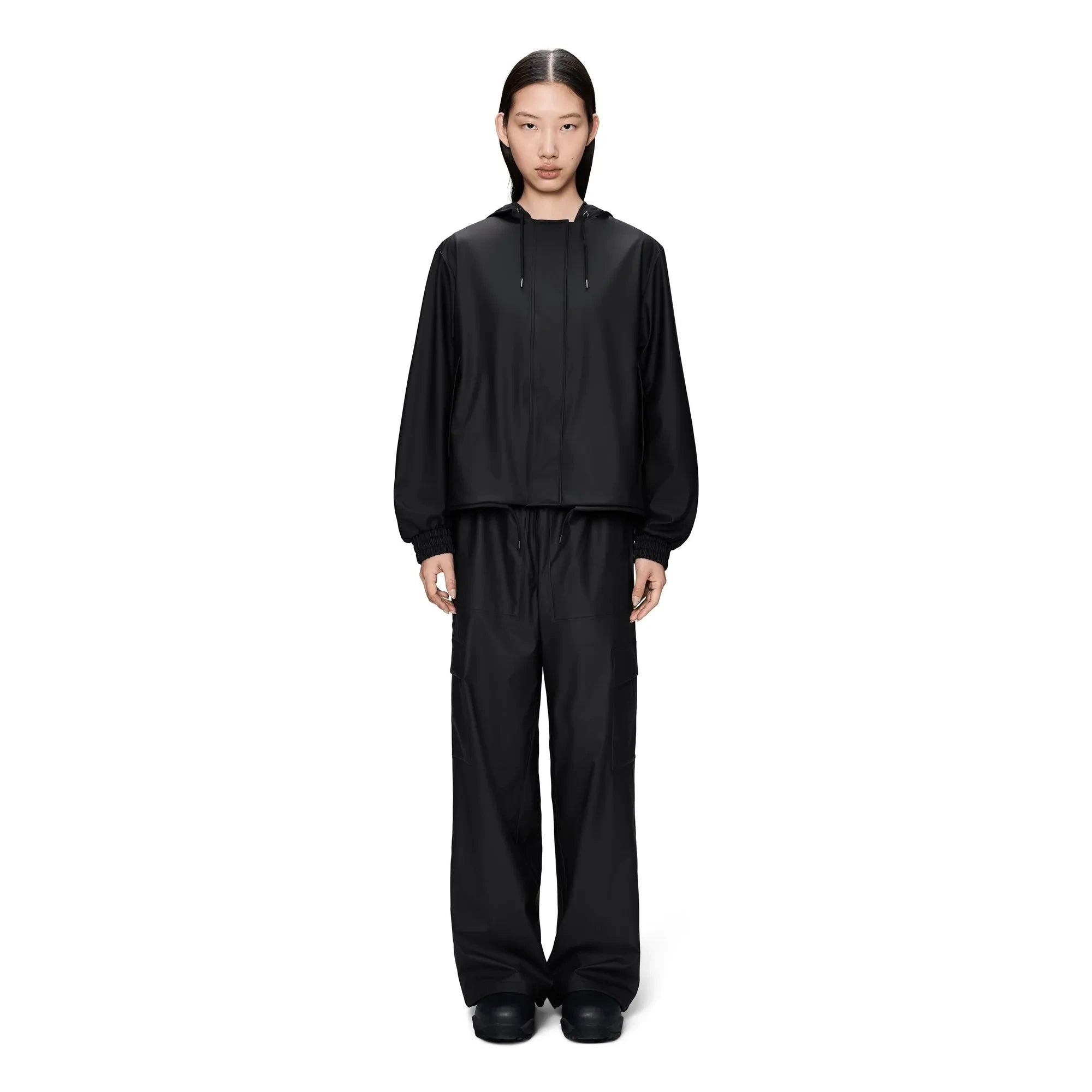 Rains - String Jacket W3 | Siyah