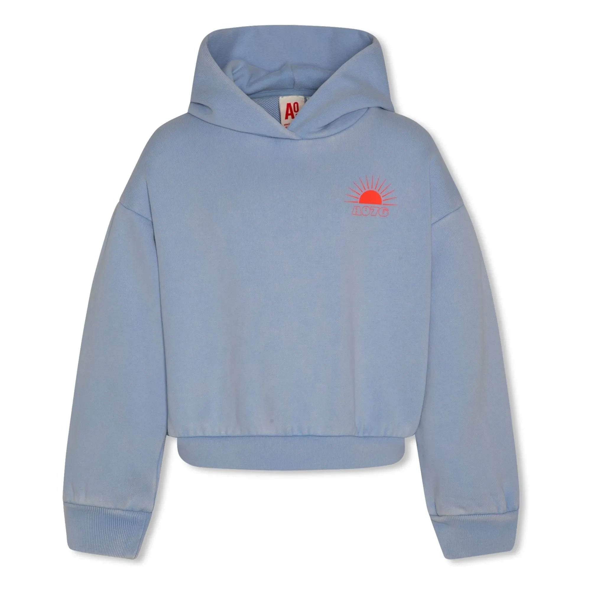 AO76 - Hoodie Demi Vitamin Sea Geri Dönüştürülmüş Pamuk | Açık Mavi