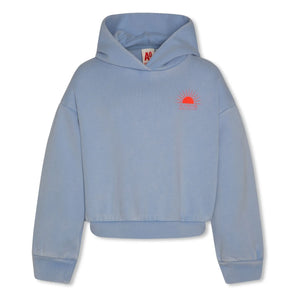 AO76 - Hoodie Demi Vitamin Sea Geri Dönüştürülmüş Pamuk | Açık Mavi
