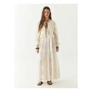 Maison Hotel - Canterbury Patch Elbise Lilibet | Beyaz