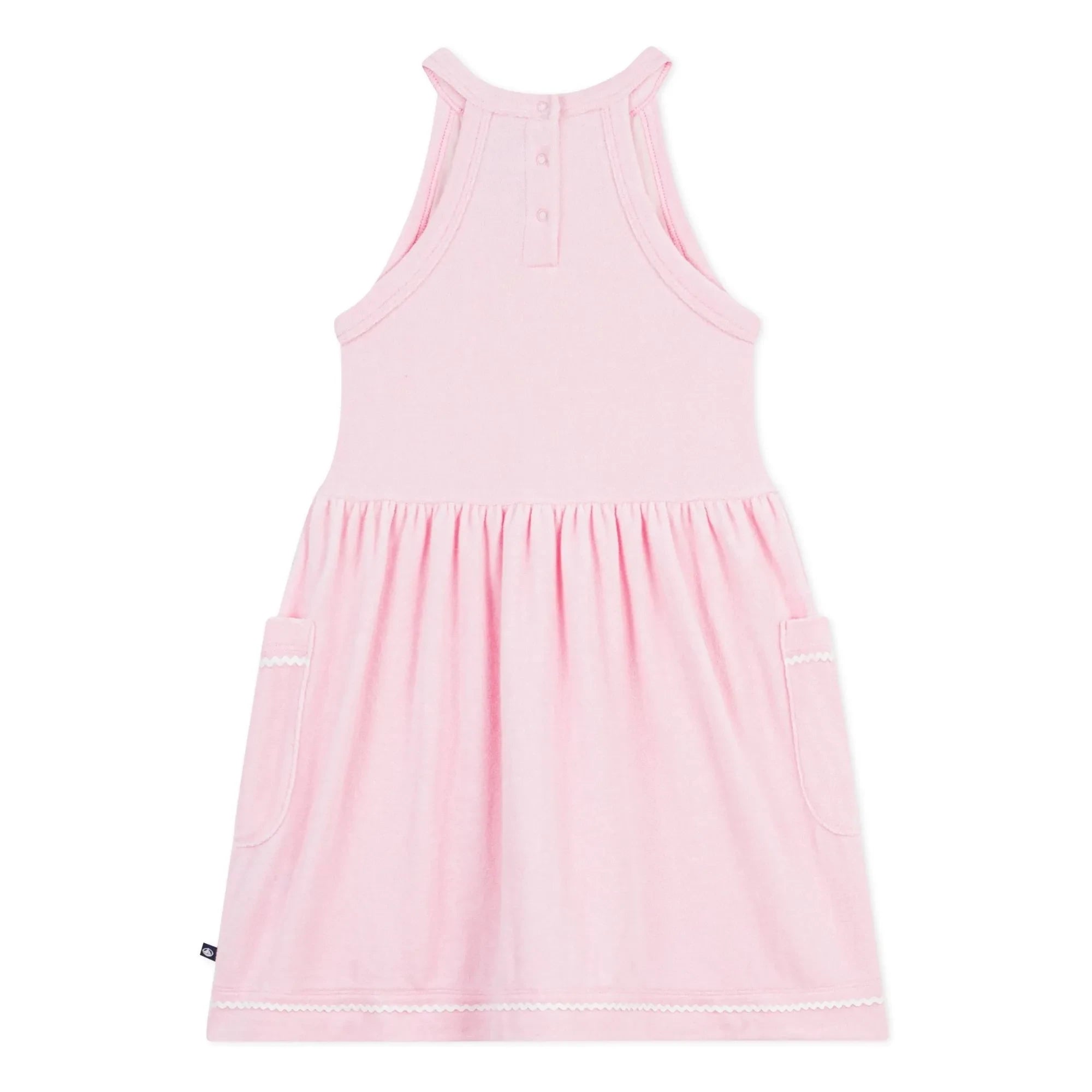 Petit Bateau - Pembe Havlu Elbise
