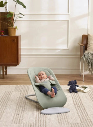 BabyBjörn - Begin Deck Chair - Yumuşak Fırçalanmış Dokuma Kumaş, Açık Yeşil | Soluk yeşil