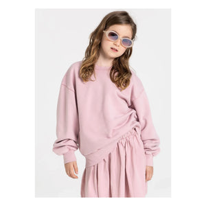 Smallable Kid - Maia organik pamuklu sweatshirt | Toz Pembe