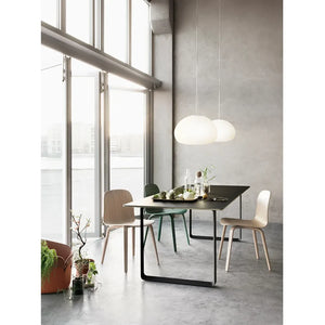 Muuto - 70/70 Yemek Masası/Çalışma Masası | Siyah