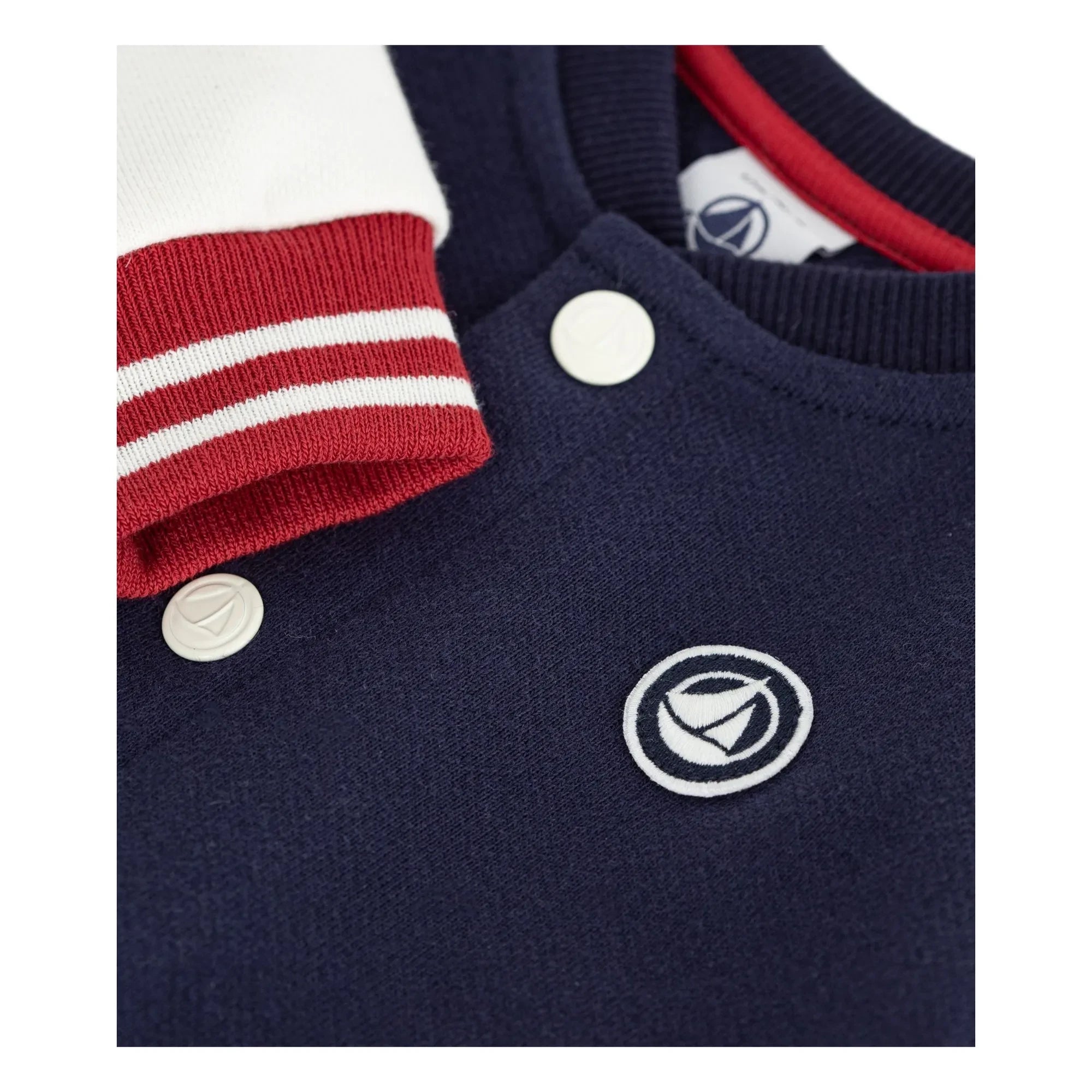 Petit Bateau - Organik Pamuk Teddy Ceket | Gece mavisi