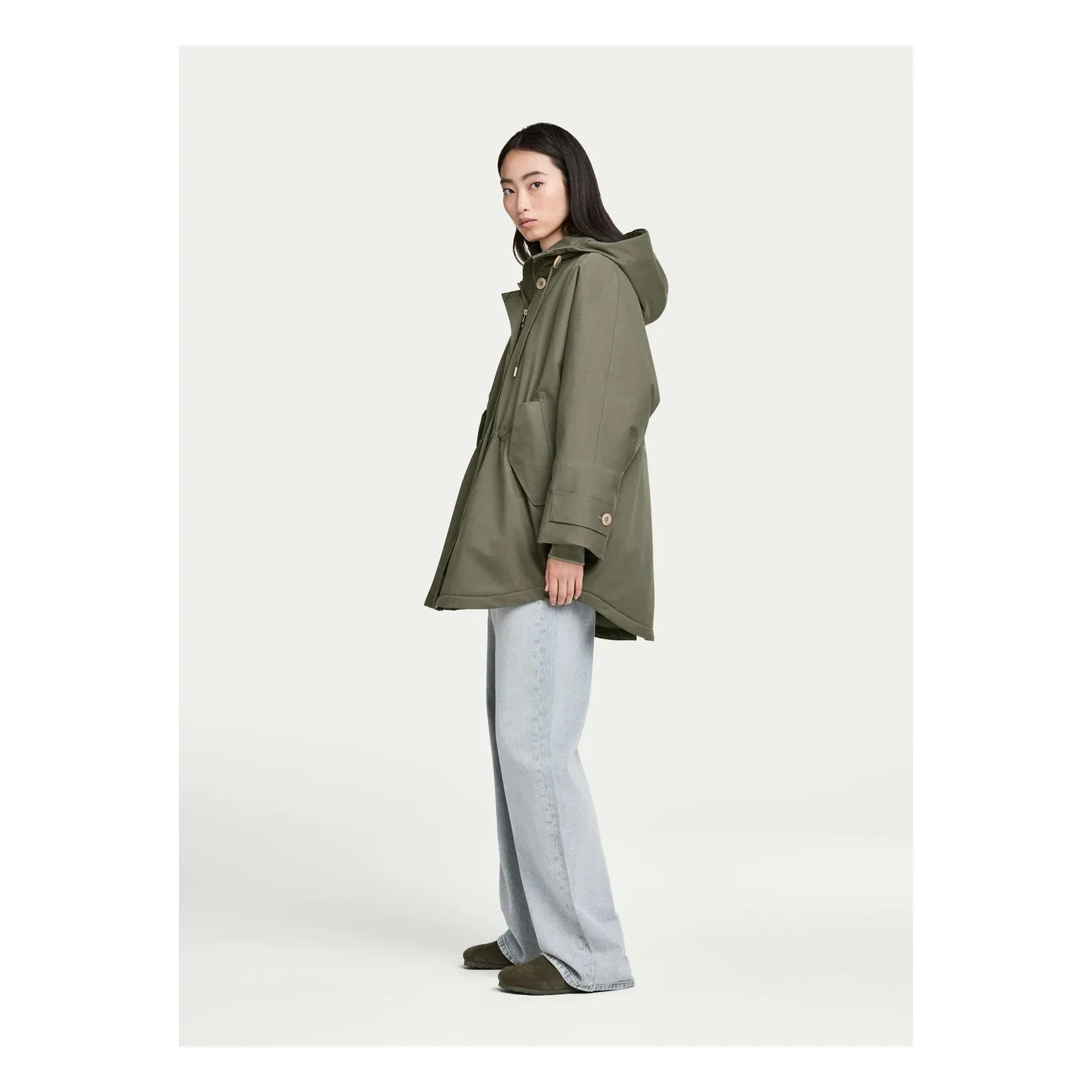 g-lab - Feli Parka | زيتوني