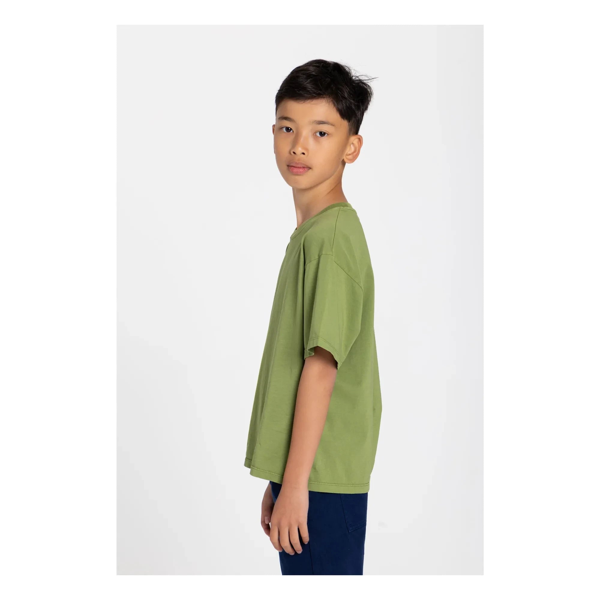 Smallable Kid - Nils Organik pamuk T-shirt | Yeşil