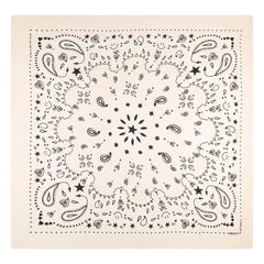 Call it by your name - Büyük İpek Bandana | Ecru