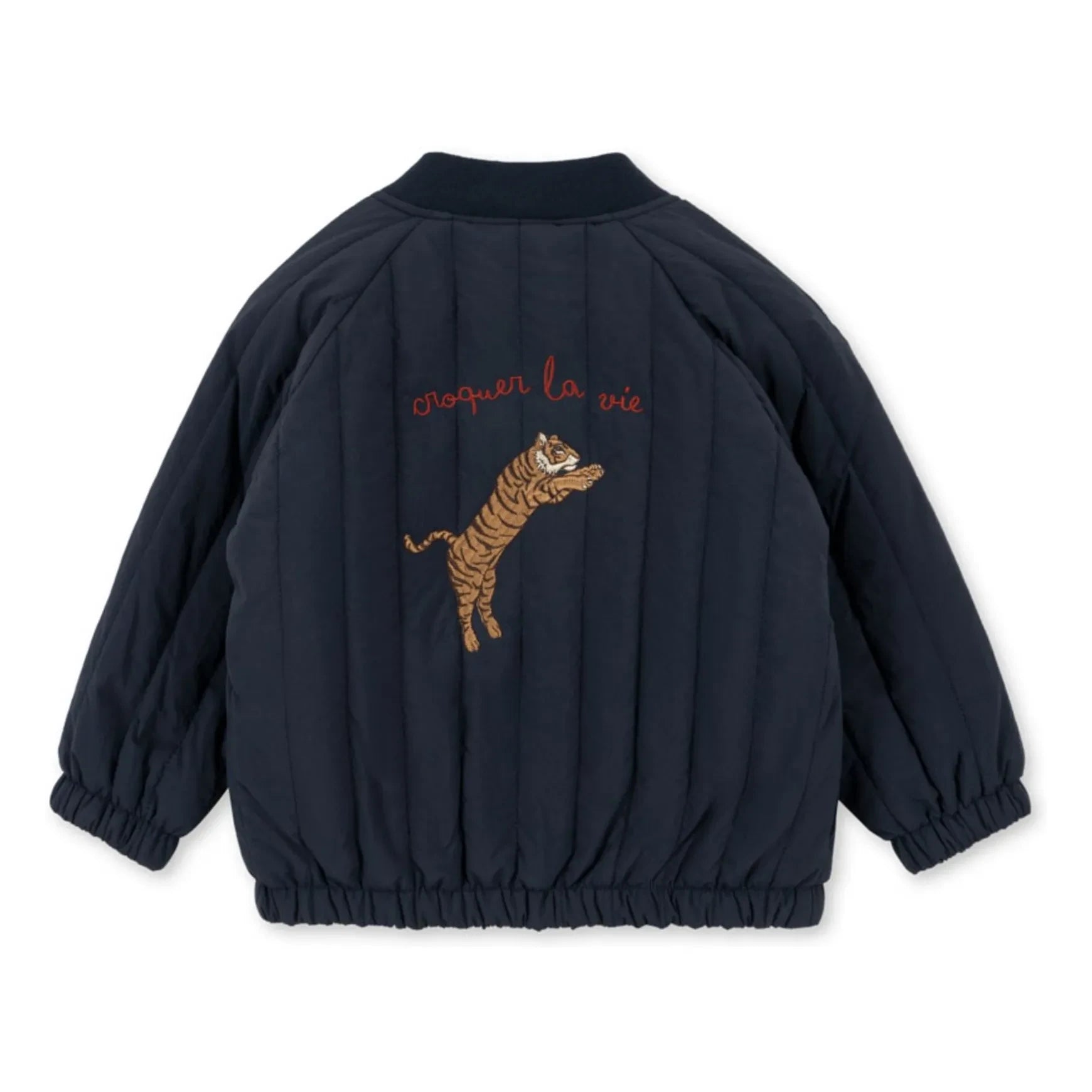 Konges Sløjd - Juno Tiger Bomber Ceket | Koyu Mavi