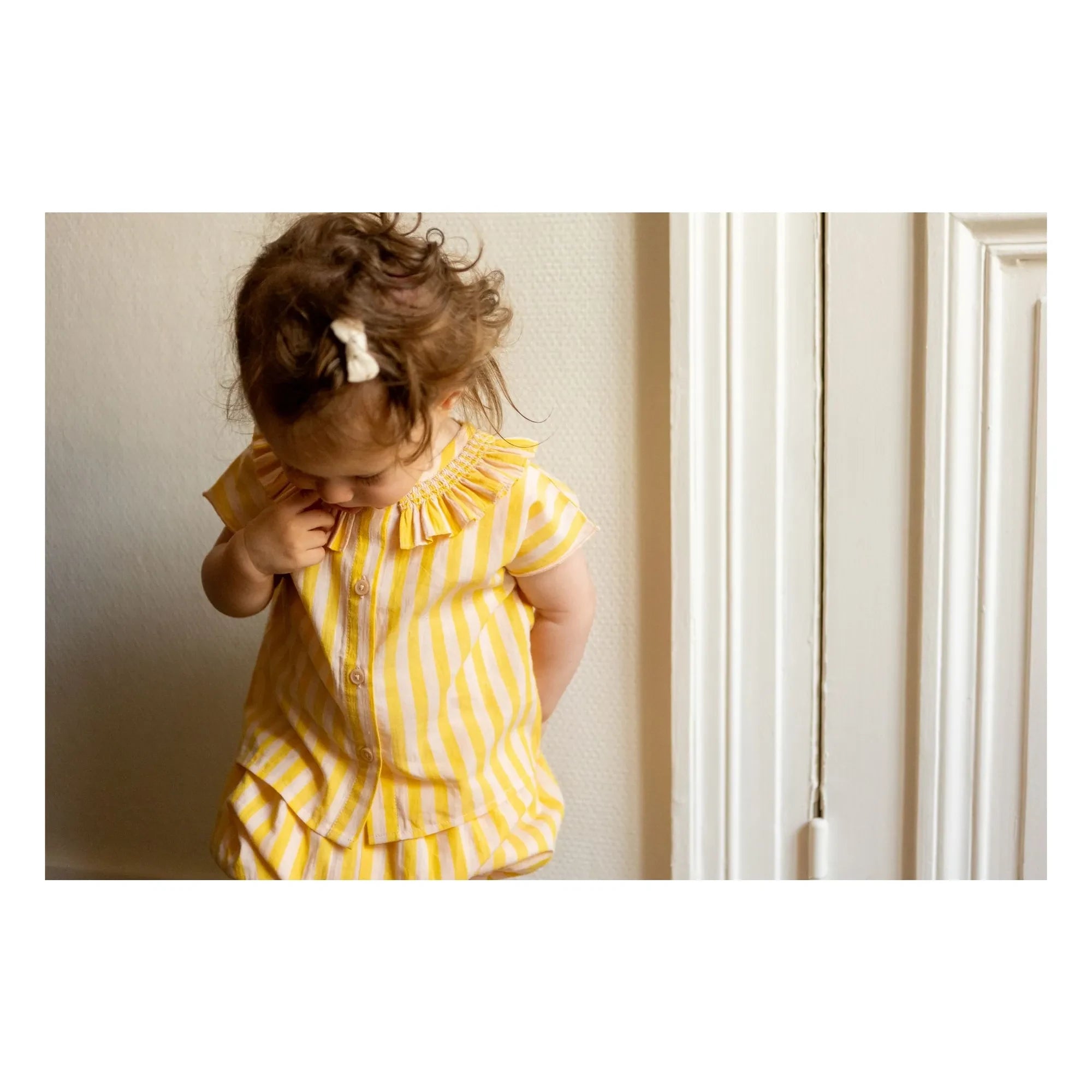 Louis Louise - Bloomer London Çizgili | Sarı