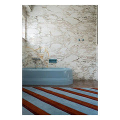 Layered - Yün halı Diagonal, Tekla Evelina Severin | Mavi
