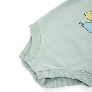 Bobo Choses - Vücut Sweat Mantar Organik Pamuk | Badem yeşili