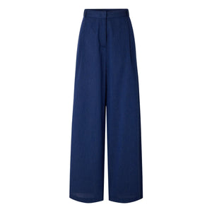 Sessùn - Provencia Pamuk Çizgili Pantolon | Lacivert