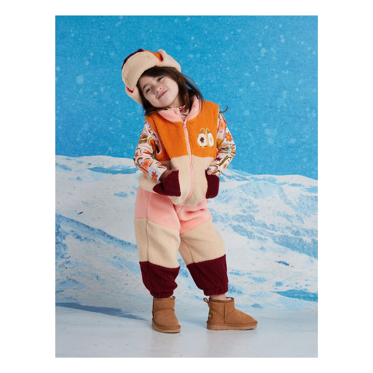 Halcyon Nights - Jogger Sherpa Tarzı | Soluk Pembe
