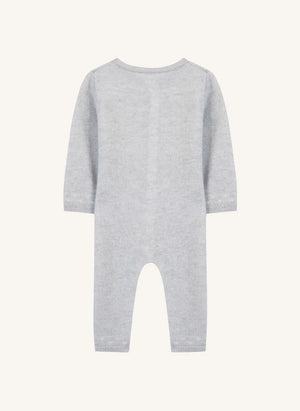 Tartine et Chocolat - Yün Teddy Tulum | Heather Grey